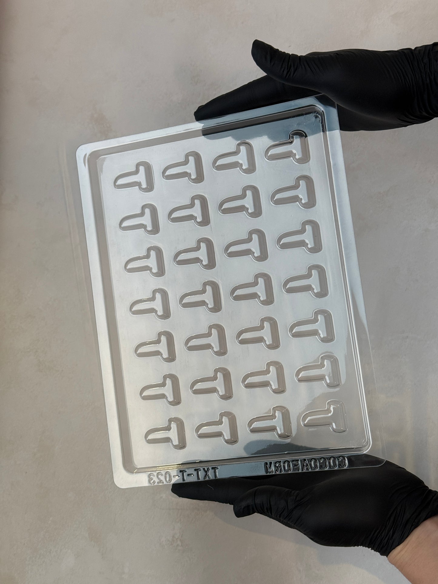 Single Letter Chocolate Mould