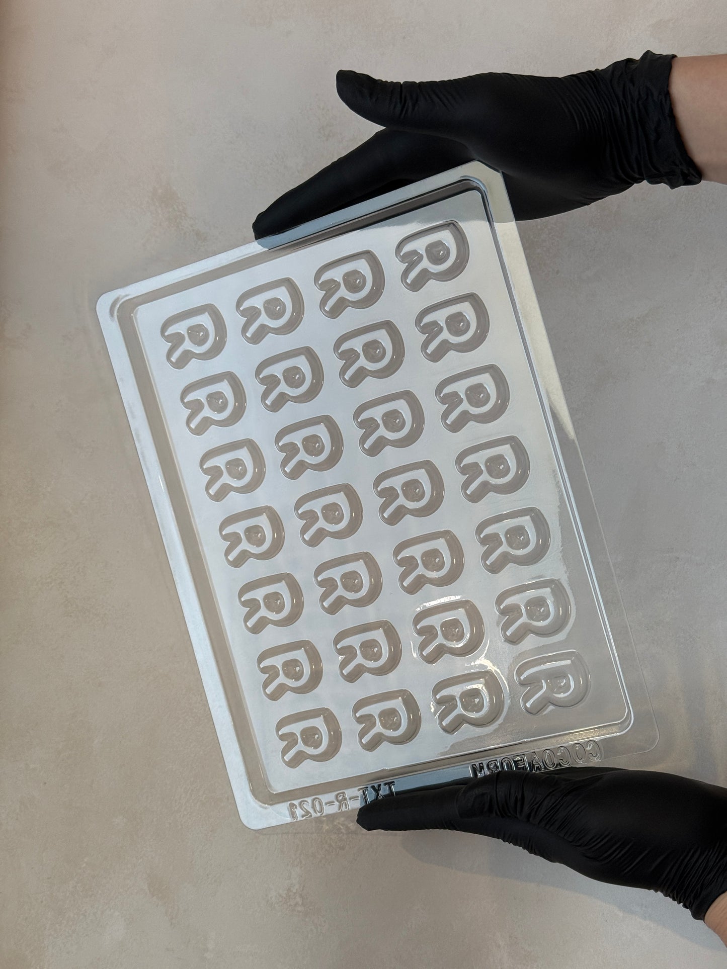 Single Letter Chocolate Mould