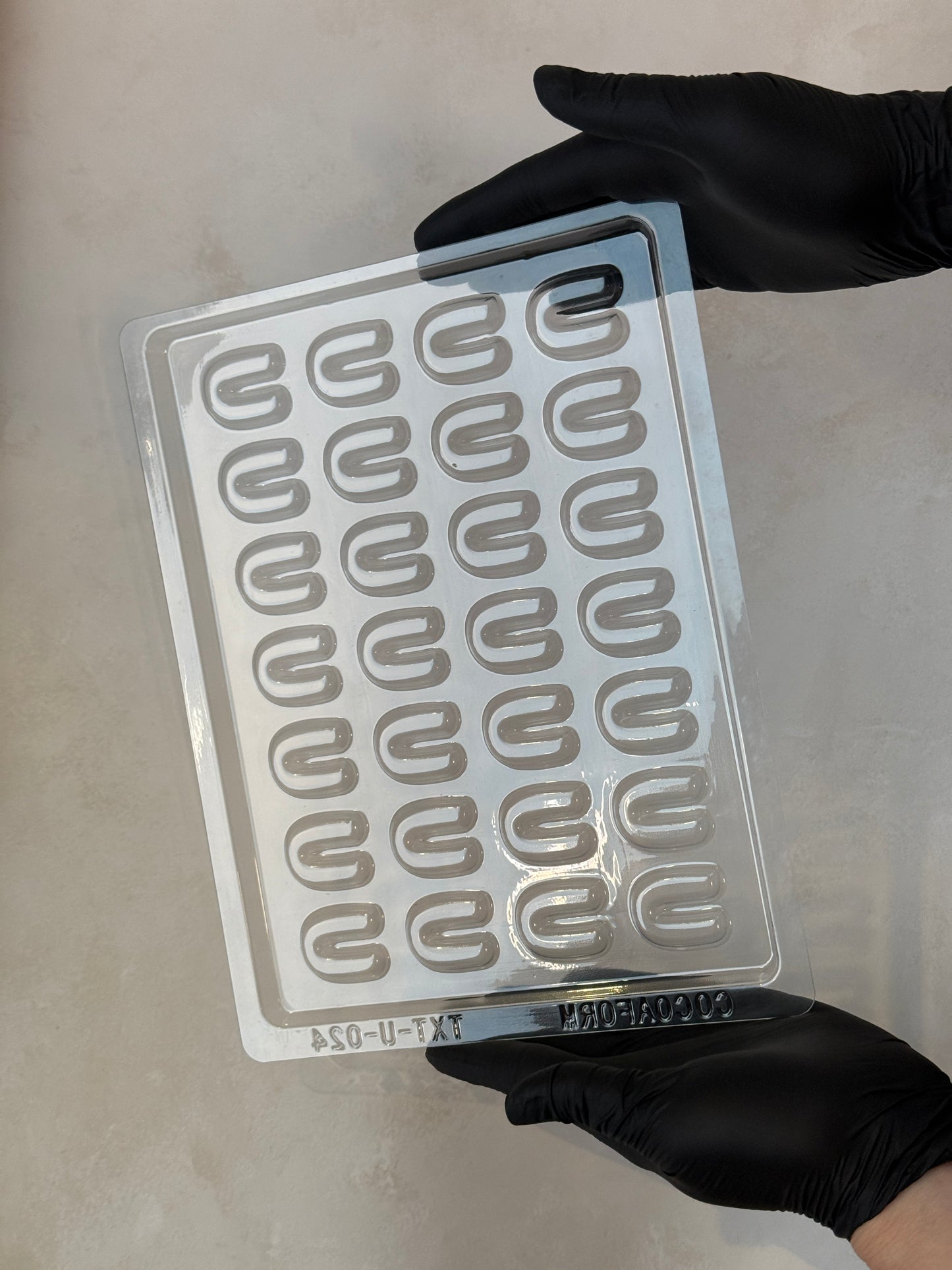 Single Letter Chocolate Mould