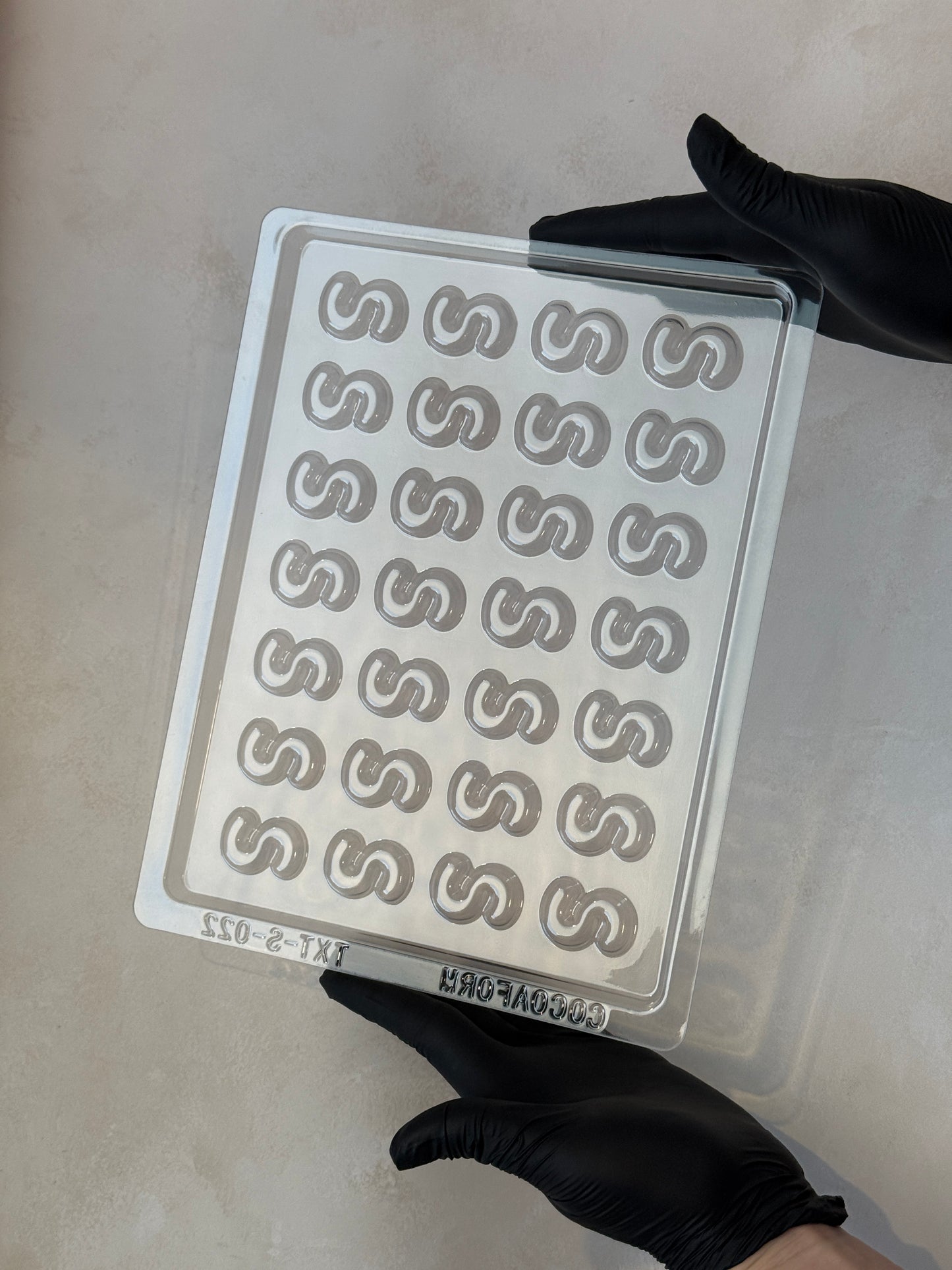 Single Letter Chocolate Mould