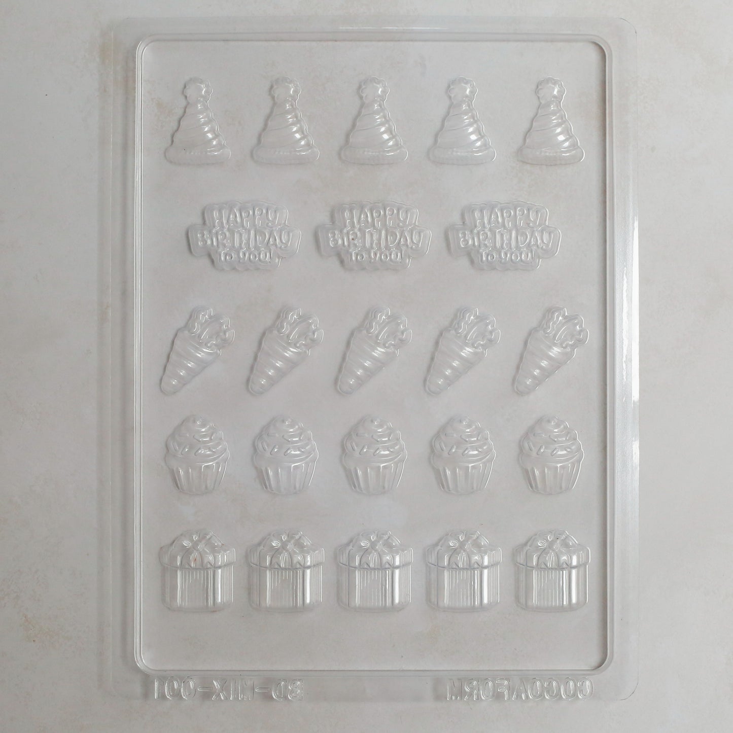 Birthday Chocolate Mould