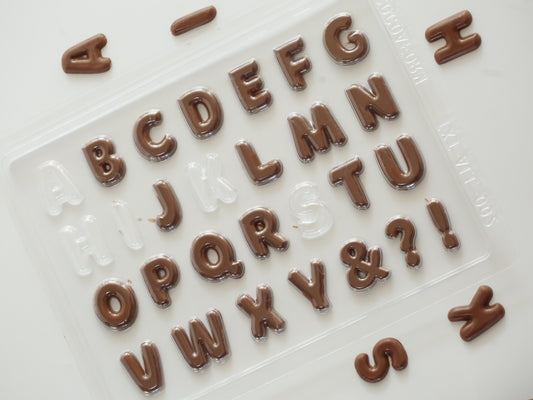 A-Y Alphabet Chocolate Mould (excludes ‘Z’)