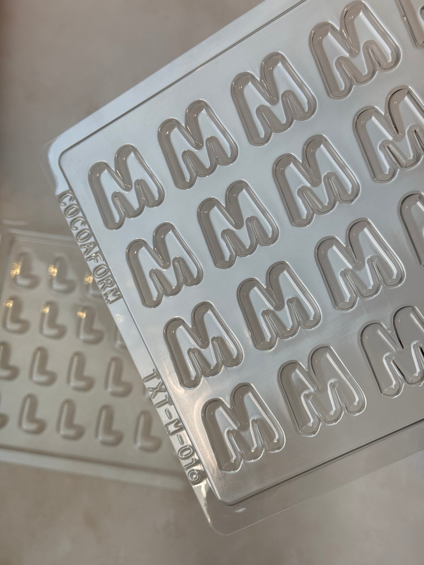 Single Letter Chocolate Mould