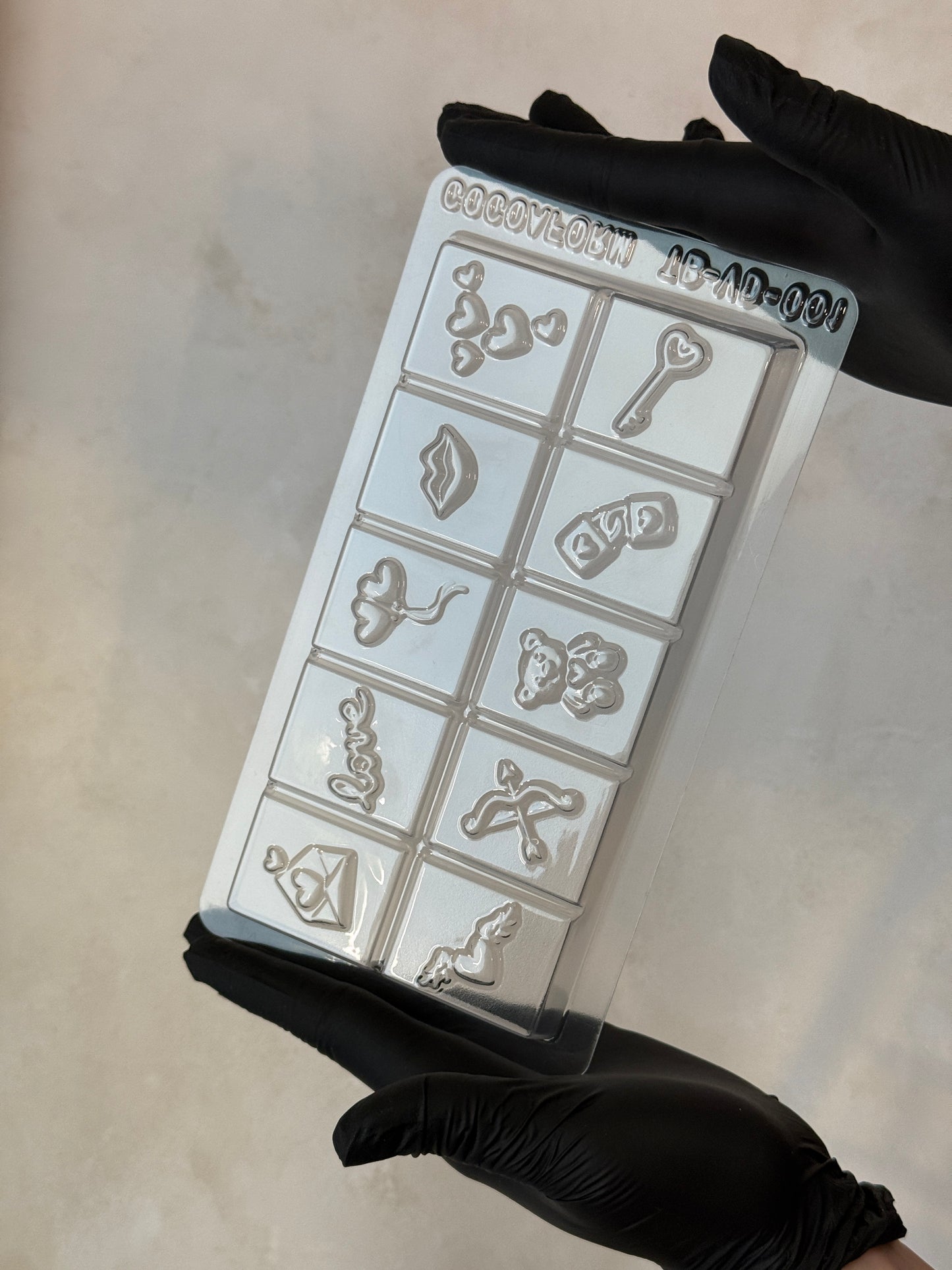Valentine's Day Chocolate Bar Mould