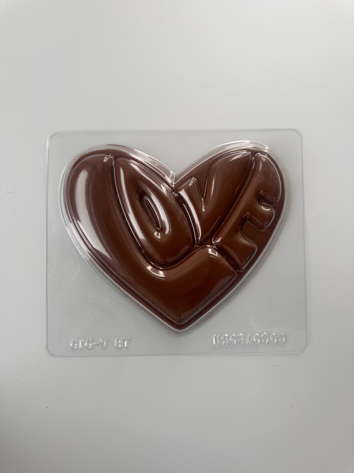 Love Heart Chocolate Bar Mould