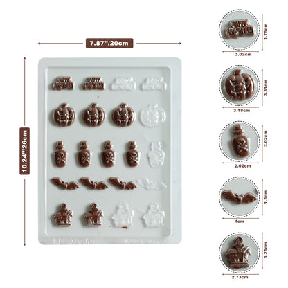 Halloween  Chocolate Mould – Mini Icons