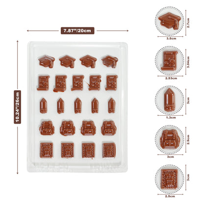 Graduation Chocolate Mould