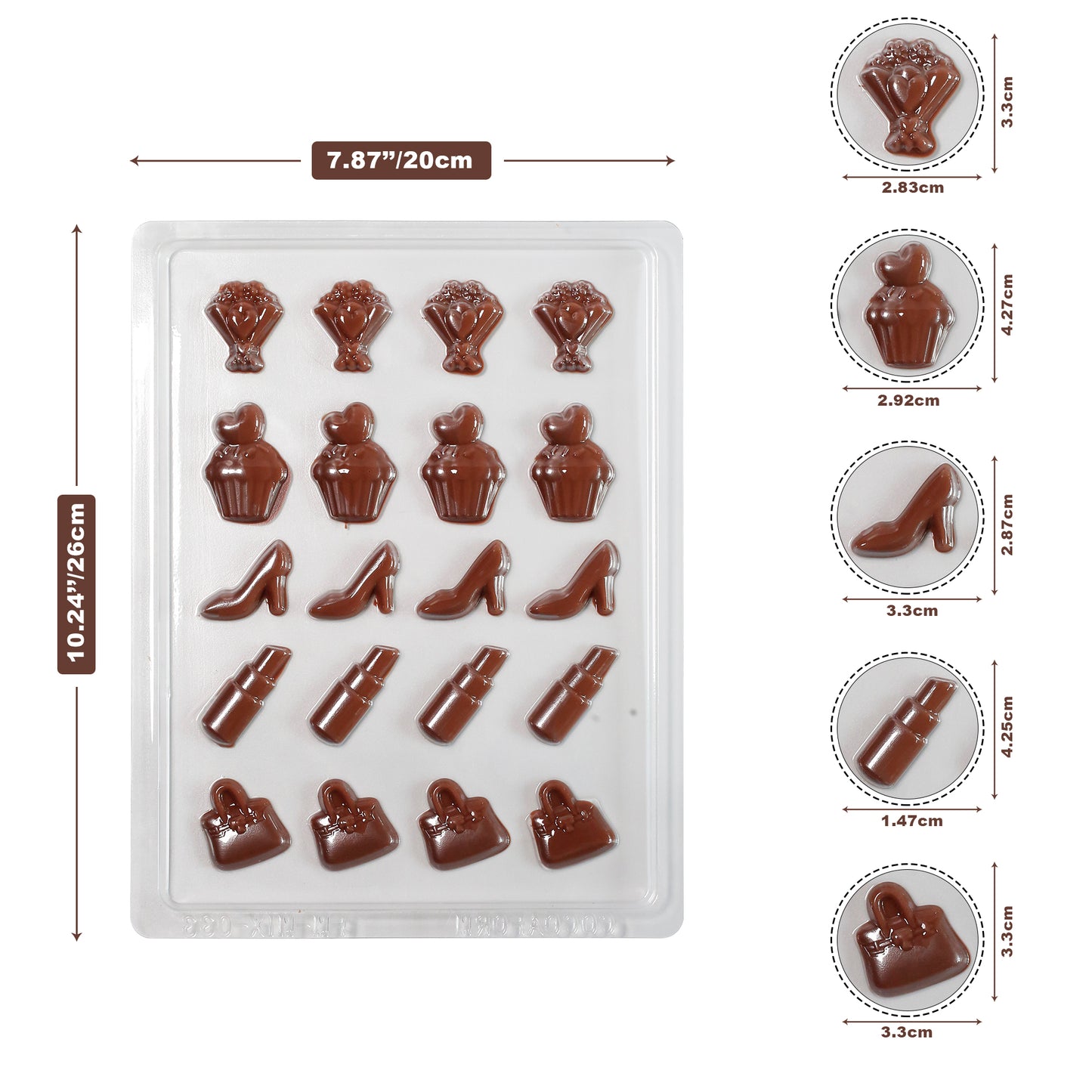 Mother’s Day Icons Chocolate Mould