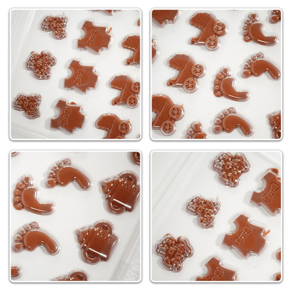 Baby Shower Chocolate Mould – Onesies, Bottles, Pram, Footprints