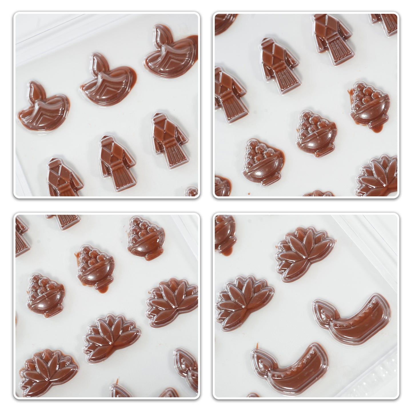 Diwali Chocolate Mould – Diyas, Lotuses & Rangoli Designs
