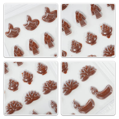 Diwali Chocolate Mould – Diyas, Lotuses & Rangoli Designs