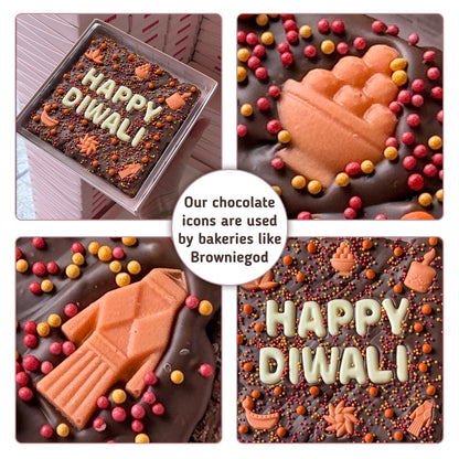 Diwali Chocolate Mould – Diyas, Lotuses & Rangoli Designs