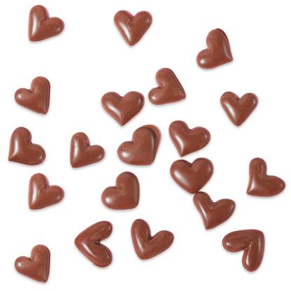 Valentines chocolate moulds with hearts
