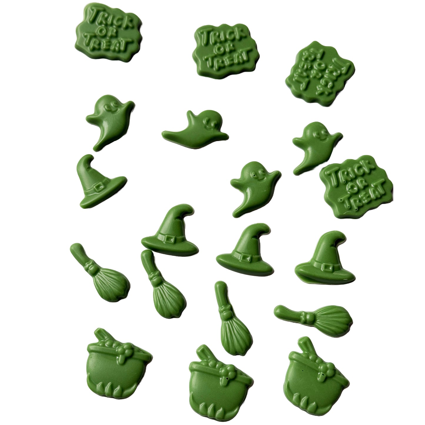 Halloween Chocolate Mould – Ghosts, Witch Hats & Cauldrons