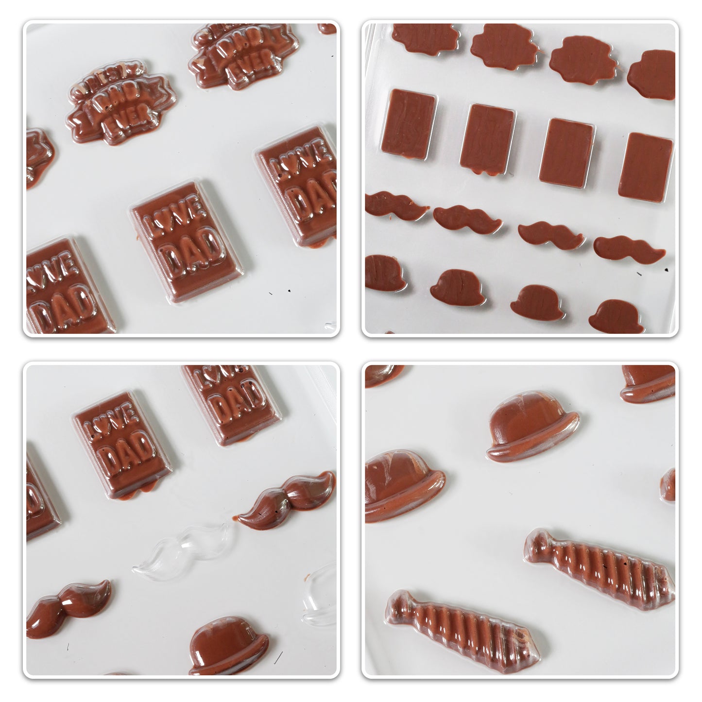 Father’s Day Icons Chocolate Mould ( 20 cavities)