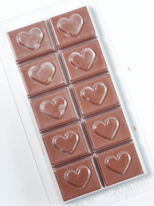 Heart Tablet Chocolate Mould