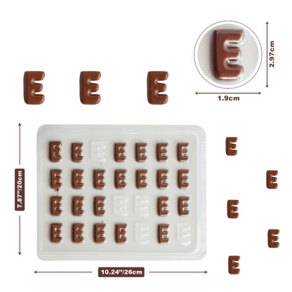 Chocolate Letter Mould — Pick Any Letter
