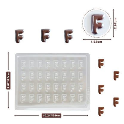 Chocolate Letter Mould — Pick Any Letter