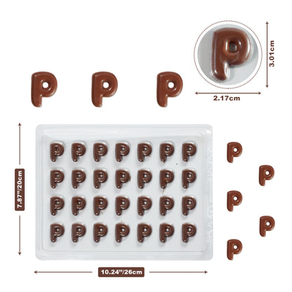 Chocolate Letter Mould — Pick Any Letter