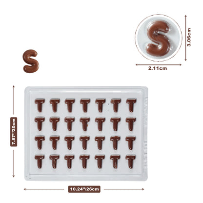 Chocolate Letter Mould — Pick Any Letter