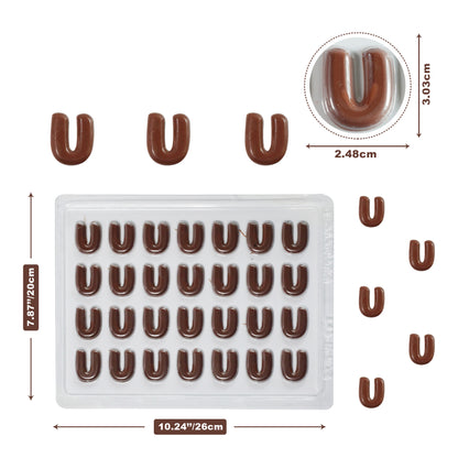 Chocolate Letter Mould — Pick Any Letter