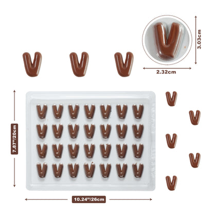Chocolate Letter Mould — Pick Any Letter