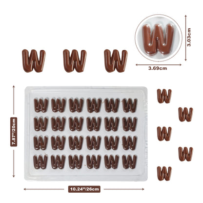 Chocolate Letter Mould — Pick Any Letter