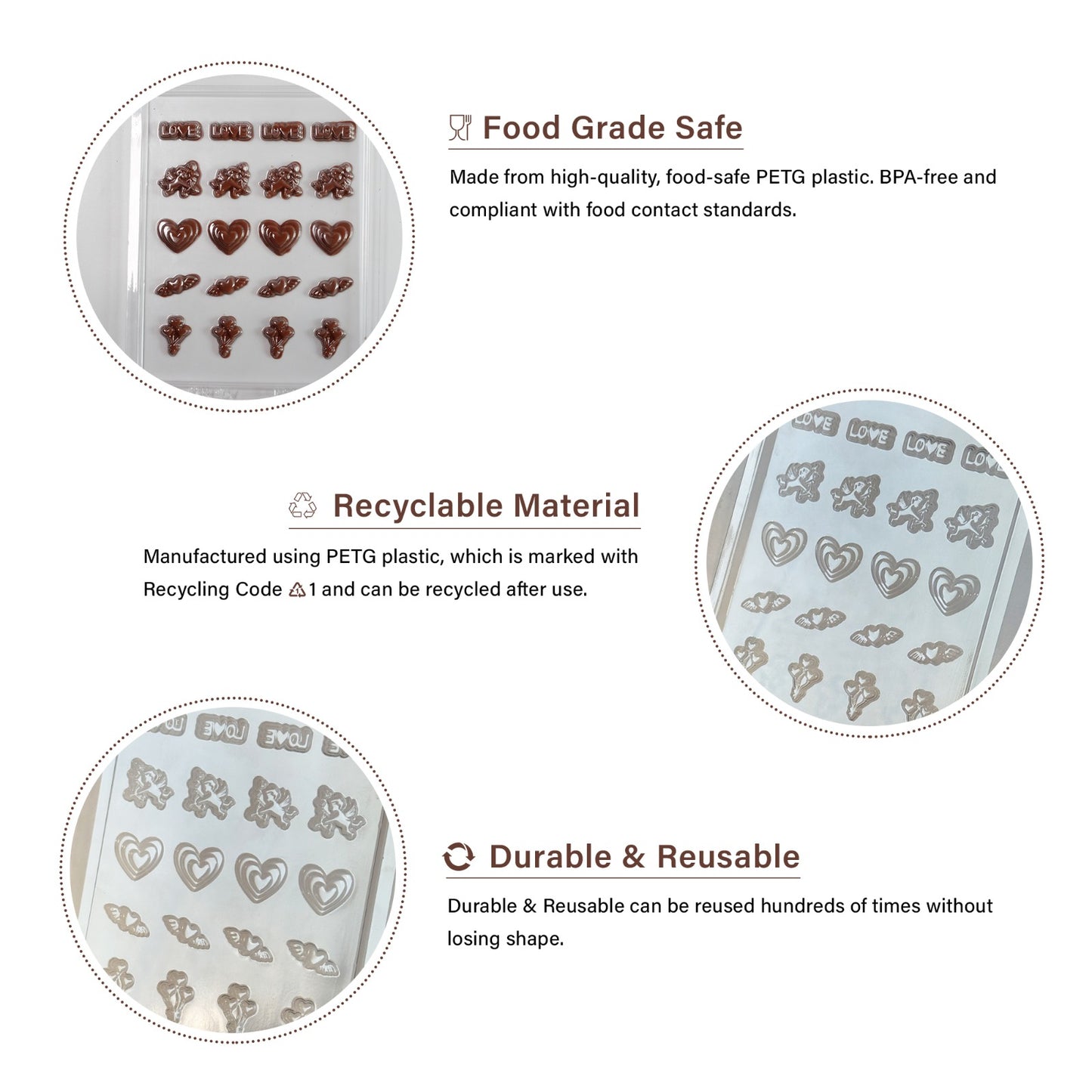 Valentine's Day Icons Chocolate Mould - Love Edition