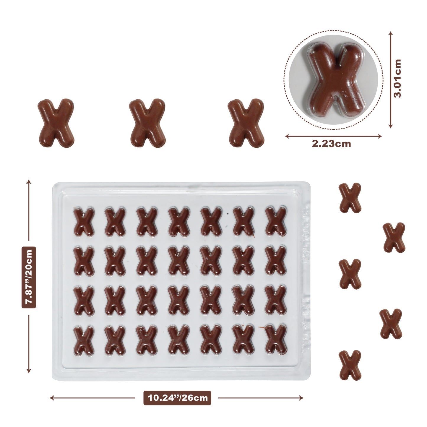 Chocolate Letter Mould — Pick Any Letter
